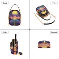 thumbnail image 3 of FORMRS Crossbody Bag for Women Quilted Travel Shoulder Cell Phone Purse with Chain Strap Handbag, Neon Road, 3 of 7