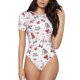thumbnail image 1 of Balery Valentine's Day gnomes Body de cuello redondo de manga corta para mujer Tops de manga corta Tops básicos-X-Large, 1 of 7