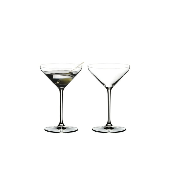 Juego de 2 vasos Martini Glass Riedel Extreme, transparentes, 260 ml