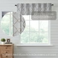 thumbnail image 2 of VHC Brands Grain Sack Blue Stripe Vintage Farmhouse Kitchen Curtain Valance 16x60, 2 of 11