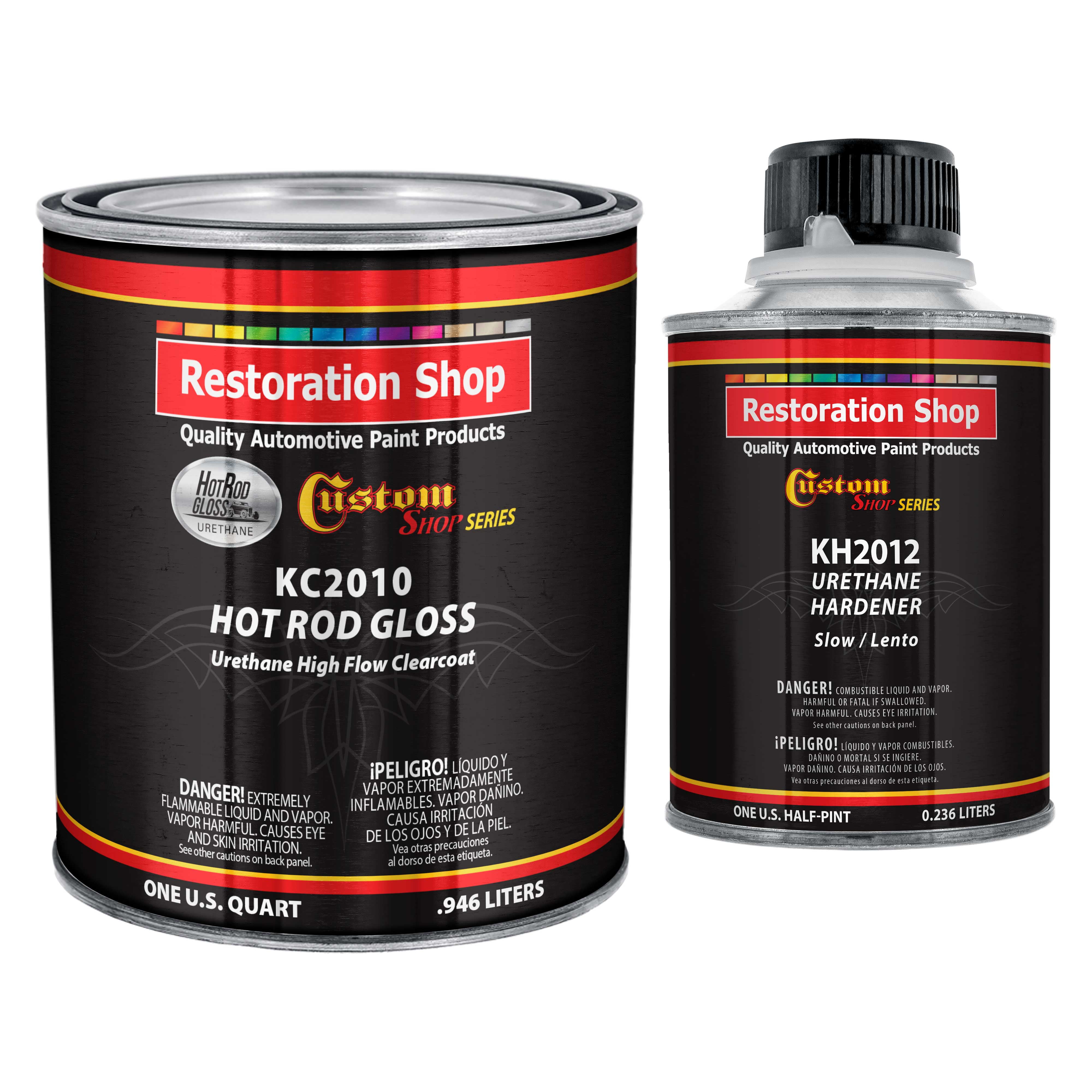 Custom Shop Complete Kit Hot Rod Gloss Urethane High Flow Clearcoat