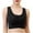 Black, variant on Bigersell Soft Bras for Women Wirefree Sale Padded Bras Wire-Free Bra Style B2299 V-Neck Convertible Bras Hook and Eye Bra Closure Big Girls Size Comfortable Sports Bras for Women Beige L