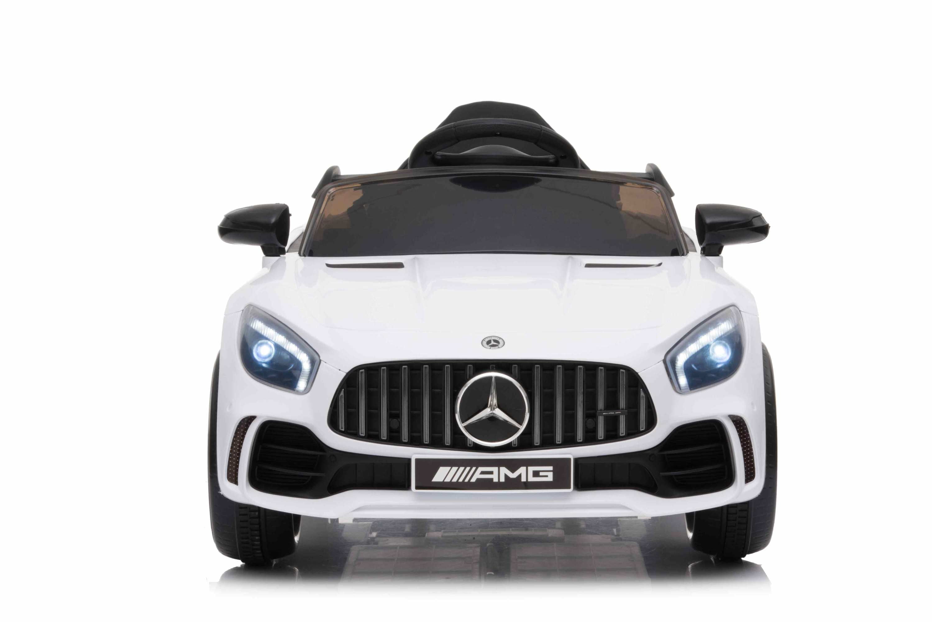 Kool Karz 12V Mercedes Benz GTR Electric Ride on Toy Car, White