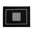thumbnail image 2 of Piccocasa 12" x 16" Sparkle Luxury Diamante Placemat Table Mat Velvet Wedding Black, 2 of 6