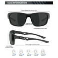 thumbnail image 3 of KALIYADI Polarized Sunglasses Men Sports-Sunglasses: Classic Sun Glasses for Driving, Fishing for Women with UV400 Protection, 3 of 6