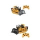 thumbnail image 1 of 2 juegos de control de radio eléctrico Bulldozer Engineering Car Dump, 1 of 6