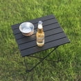 thumbnail image 3 of Aluminum Alloy Lightweight Folding Camping Table Camping Picnic Small Outdoor Table for Outdoors Equipment, 3 of 4