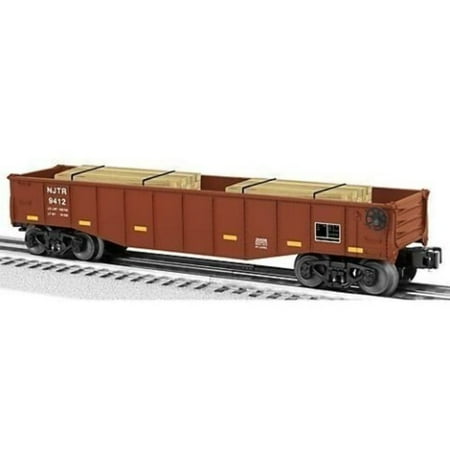 Lionel 6-26696 O-27 Gondola w/Wood Ties, NJT