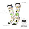 thumbnail image 4 of Logiee Penguins On The Beach Print Gift Stocking Stuffers,Adult Stockings,Novelty Socks,Funny Socks Birthday Running Walking Sleeping, 4 of 6