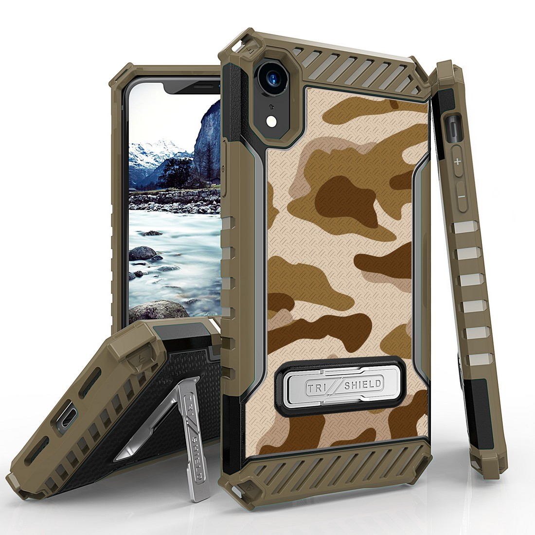 Beyond Cell TriShield Series Compatible with iPhone XR Military