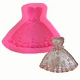thumbnail image 1 of Cake pans molds the new wedding dress shape mold 2pcs (HTOOQ), 1 of 4