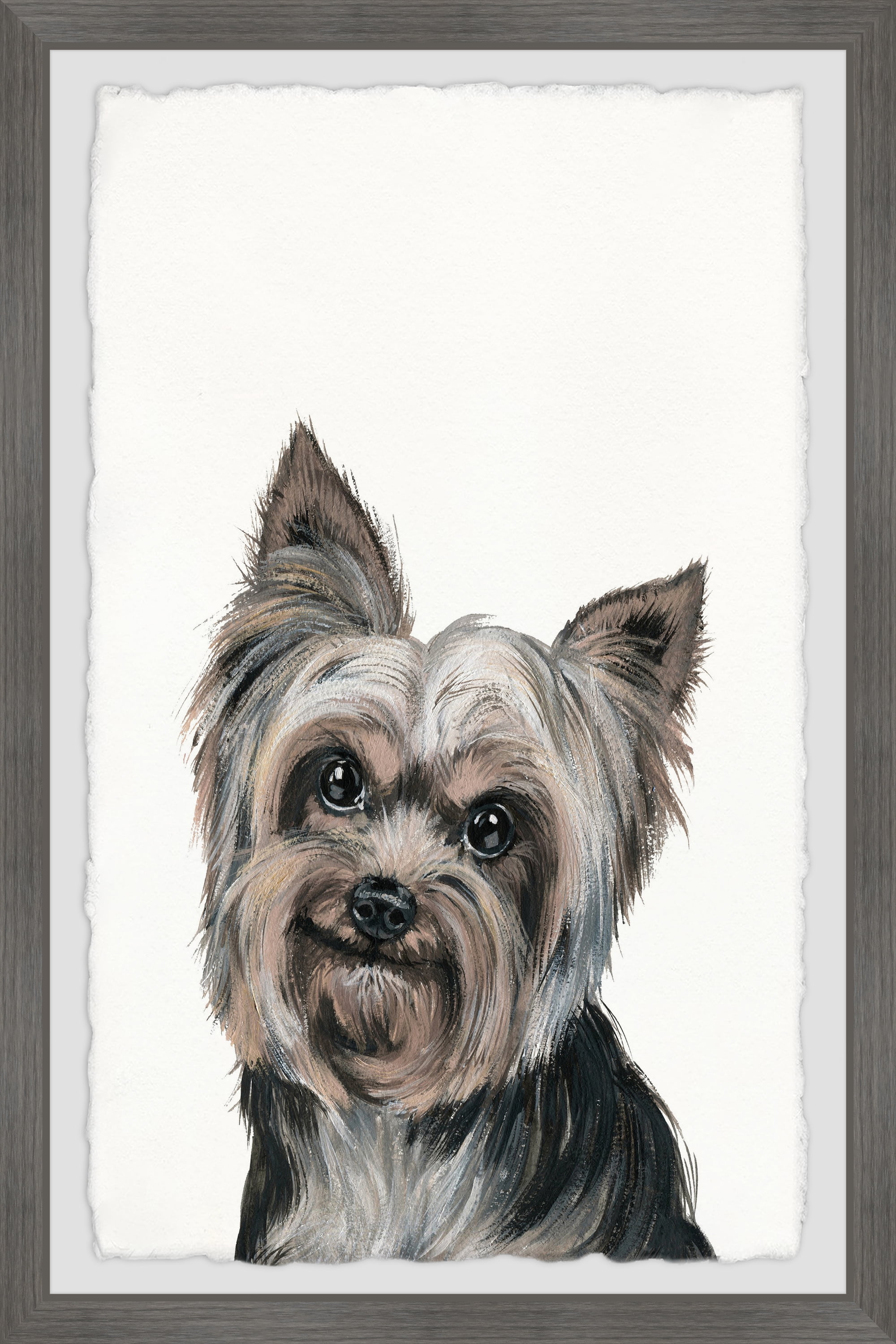 Marmont Hill "Astonishing Look" Framed Painting Art Print, 16.00" x 1.50"