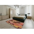 thumbnail image 5 of Ahgly Company Machine Washable Indoor Rectangle Transitional Bronze Brown Area Rugs, 7' x 9', 5 of 7