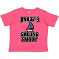 thumbnail image 3 of Inktastic Daddy Sailing Buddy Sailboat Boys or Girls Toddler T-Shirt, 3 of 5