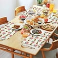 thumbnail image 2 of Saint Bernard Dog Breed and Flower Floral Summer Placemats Table Placemats Set Of 4-Linen Kitchen Washable Placemats Table Mats 11.8"x17.7"Non-Slip Heat Resistant, 2 of 6