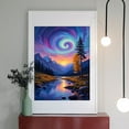thumbnail image 2 of Diamond Art Kits for Adults - 5d Swirling Sky Mountain River Sunset Diamond Painting for Adults, Diamond Art for Adults Beginners, Diamond Painting Kits for Adults for Home Wall Decor, 2 of 7