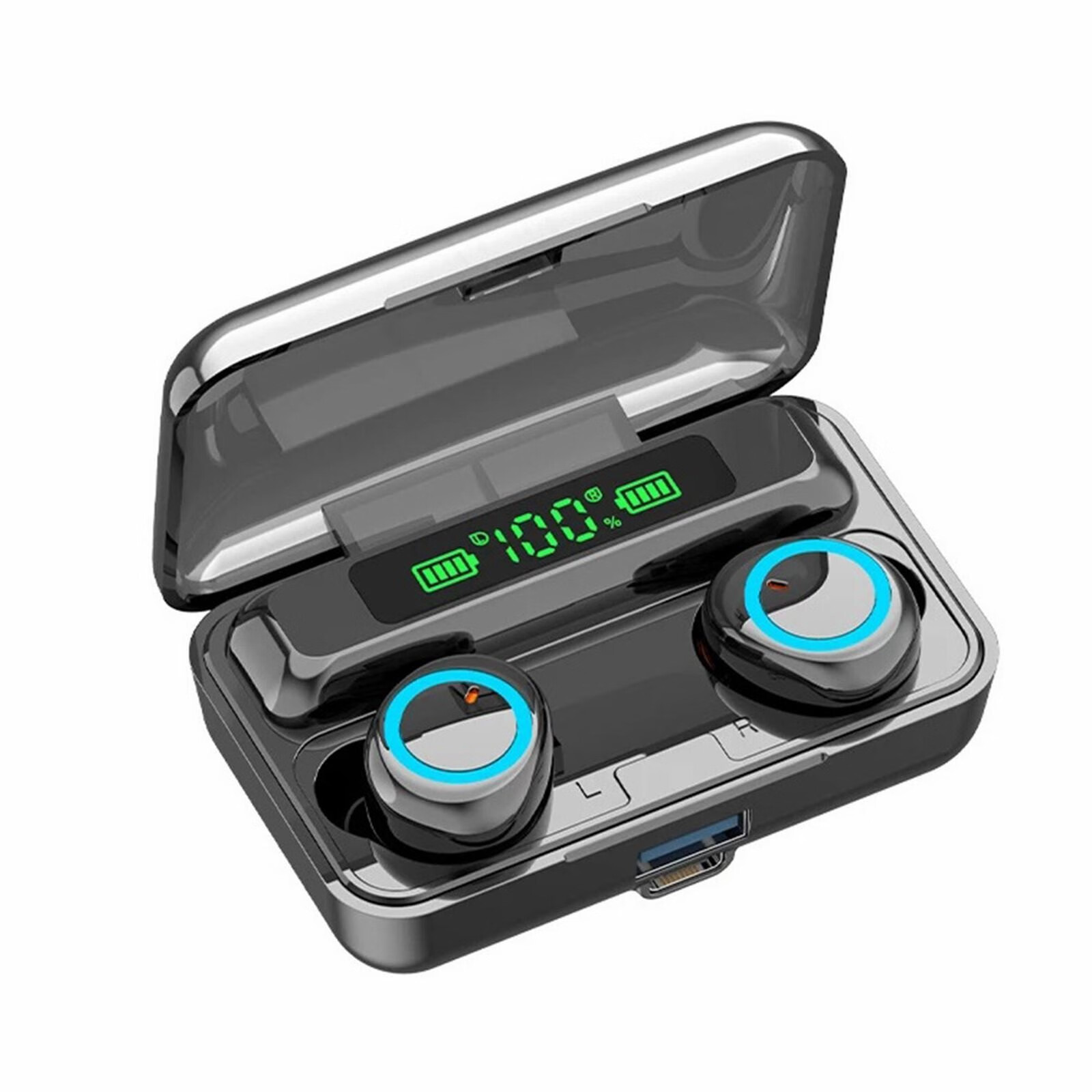 Bluetooth 5.1 Digital Display Wireless Headphone Portable