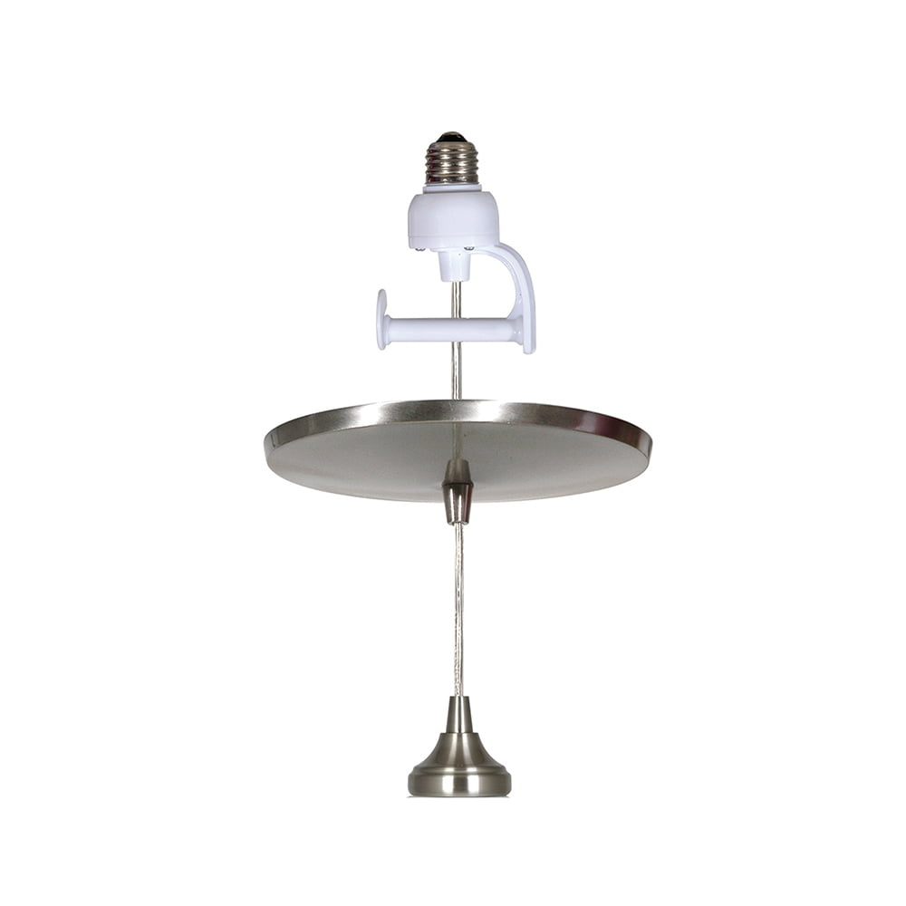 Instant Pendant Recessed Light Converter - Brushed Nickel Adapter only