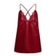 thumbnail image 5 of Mujeres moda sexy Plue tamaño encaje seda ropa interior tirantes falda camisón Fridja nalpqowj18010, 5 of 5