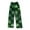 Green, variant on Women's Christmas Print Plush Pajama Pants, Soft and Comfortable Home Wear Trousers for Winter, Casual Sleepwear with Festive Design,Dark Blue,XS
