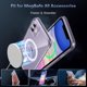 thumbnail image 3 of Funda magnética 3 en 1 ANTHOUSE para iPhone 16 Pro Max, protección completa mejorada para la cámara, compatible con Magsafe, protección contra caídas, parachoques trasero mate translúcido para iPhone, 3 of 6