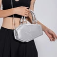 thumbnail image 3 of Halloween Purses for Women Cross Coffin Bag Novelty Halloween Coffin Purses Top Handle Crossbody Shoulder Bags, 3 of 7