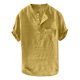 thumbnail image 2 of Camiseta informal de manga corta con bolsillo para hombre, camisetas ligeras con dobladillo curvo, camisetas de playa de verano Pompotops oipoqjl25455, 2 of 2