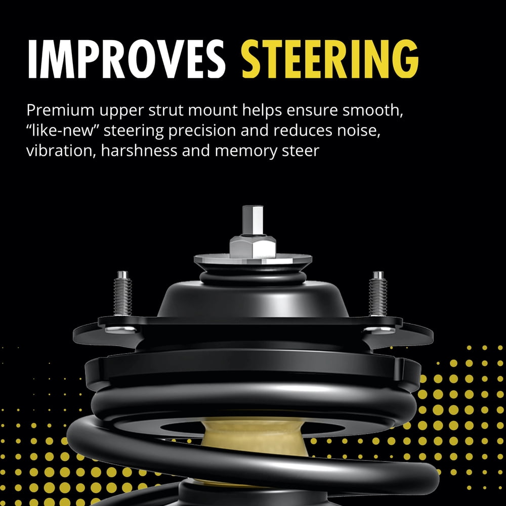 Monroe Shocks & Struts 173156 Quick-Strut Front Left Suspension Strut and Coil Spring Assembly