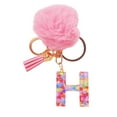 thumbnail image 3 of JoyMoreHome Initial Letter Keychain,Cute Butterfly Keychain, Initial Keychain Backpack Charms, Key chain for Women, 3 of 5