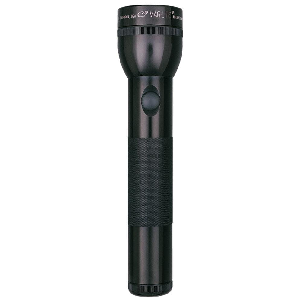 Maglite S2DDX6 19 Lumens Black Weather Resistant Xenon 2D Cell Flashlight 