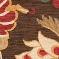 thumbnail image 5 of SAFAVIEH Jardin JAR326A Handmade Brown / Multi Rug, 5 of 6