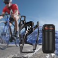 thumbnail image 3 of Bolsa de Herramientas para Jaula de Botella de Bicicleta de Montaña de Carretera, con Soporte para Botella de Agua, Equipo de Ciclismo Impermeable, Ki patrón negro Macarena almacenamiento de botellas de bicicleta, 3 of 8