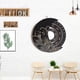 thumbnail image 3 of Artesanías de calendario permanente con de , calendario continuo giratorio Circular DIY, calendario de pared para decoración del Negro, 3 of 6