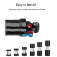 thumbnail image 4 of Mountain Bike Soft Tail Rear Absorber Rear Bile Bushing Installation Sleeve 22mm, 4 of 7