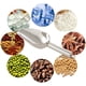 thumbnail image 3 of Cuchara de hielo de acero inoxidable, pequeña cuchara de metal para dulces, para cocina, bar, fiesta, boda, 6 onzas, 3 of 5