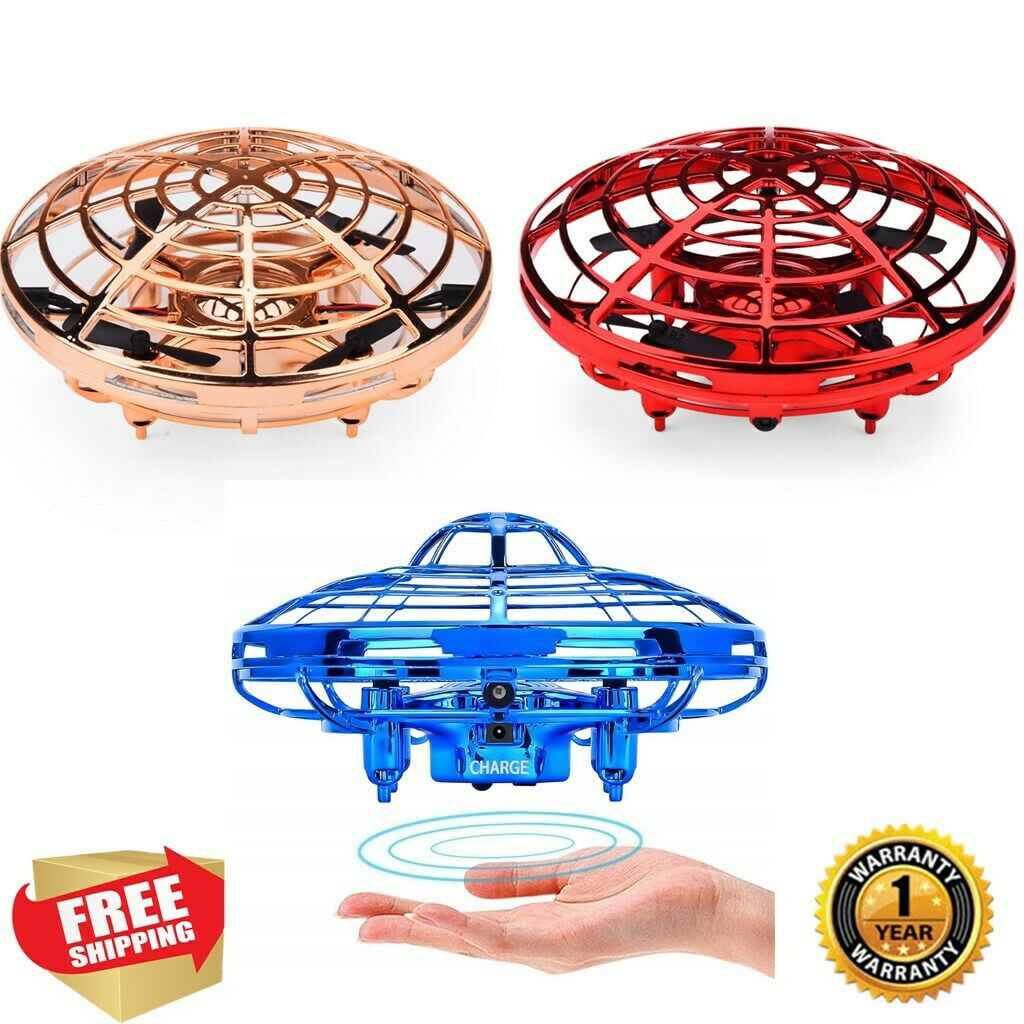 3pc Hand-Controlled Mini Drone UFO RC Suspension Flying Toy Quadcopter Kids Gift
