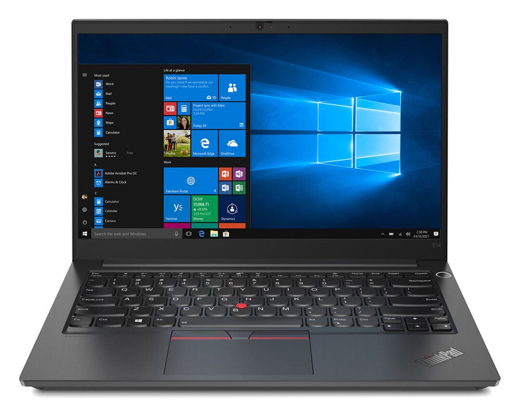 Lenovo ThinkPad E14 Gen 3 14.0in FHD IPS Business Laptop (AMD Ryzen 7 5700U  8-Core 1.80GHz, AMD Radeon, 24GB RAM, 512GB PCIe SSD, WiFi 6, BT 5.2, USB 