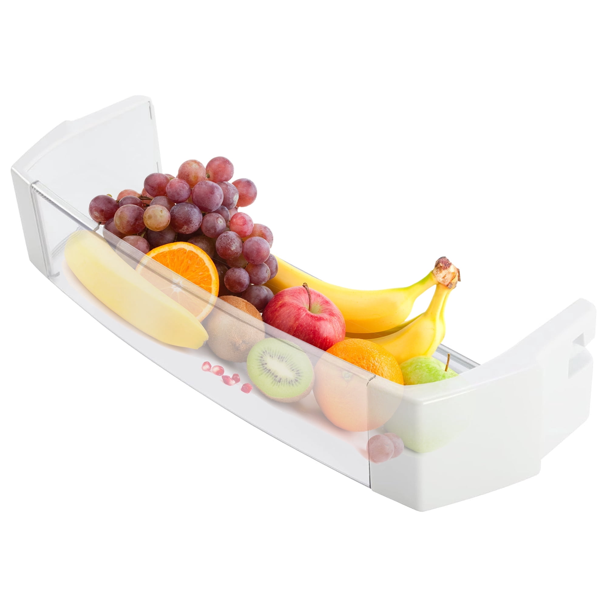 Kojem WR71X10409 AP3185150 Door Shelf Bin Rack for GE Refrigerator Gallon Bin Clear ＆ White