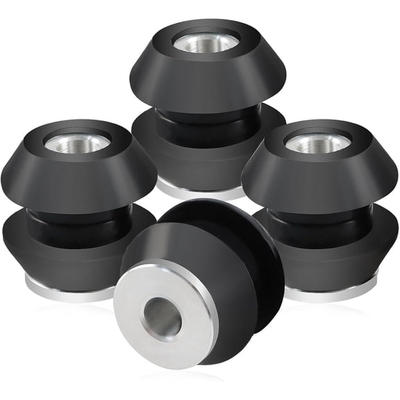 FICM Mounting Bushing Sets Fuel Injection Control Module Isolator Bushings Inserts Mounting Kit Compatible with Ford 6.0L Powersroke 2003-2010 Replace#: ATS604N VT365 VT275 -4PCS