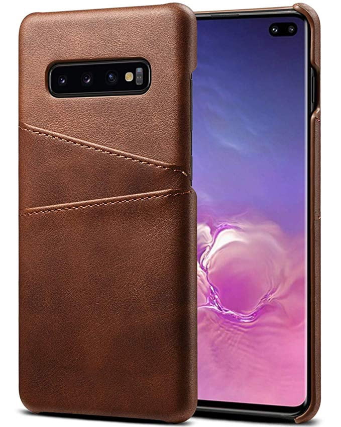 and Hand Strap for Samsung Galaxy S10+ Plus Makeup Mirror ,Black Samsung Galaxy S10+ Plus 6.4 inch Case 6.4 Toplive Premium PU Leather Galaxy S10+ Plus Wallet Case with