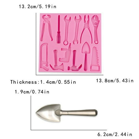 

JPGIF Big Deals DIY Wrench Hardware Tool Modeling Silicone Mold Chocolate Cake Plaster Mold