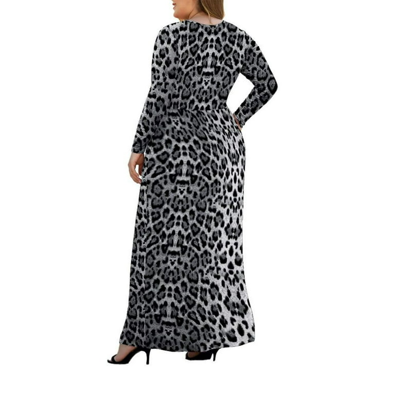 chinese dress ladies 2008 Blumarine Runway Leopard Chiffon Maxi-Dress with Crystal Waistban   Peekaboo Vintage Marketplace