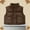 Quilted Vest-Coffee, variant on Gamivast Puffer Vest Girls Quilted Oversized Stand Collar Sleeveless Down Coats with Pockets Warm Winter Zip up Button Down Jackets for Kids Teen 3-13 Years Old