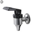 thumbnail image 2 of Yirtree Updated More Durable Beverage Dispenser Replacement Spigot,Stainless Steel Polished Finished, Water Dispenser Replacement Faucet Dispenser Wine Barrel Faucet Juice Tap, 2 of 8