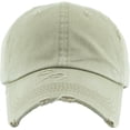 thumbnail image 3 of Ponytail Messy High Bun Adjustable Washed Cotton Baseball Cap, 3 of 7