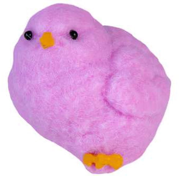 Taba-Licious Fluffs Chick Squeeze Toy [Pink]