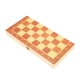 thumbnail image 1 of Juego de Ajedrez de Madera, Tablero de Ajedrez de Madera Portátil Juego de Ajedrez Plegable para la Fiesta de la Familia para Divertirse Unbranded TJ05882, 1 of 7