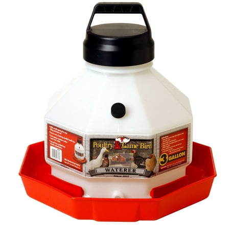 Miller Manufacturing 3 gal Plastic Poultry Fountain