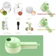 thumbnail image 5 of Estbridge 2025 New Rechargeable Food Processor/ Blender Easy to Clean  Stainless Steel Blades  Cordless Portable Meat Chopper and Vegetable Cutter 4-in-1 Multifunctional Electric Food Pro, 5 of 5