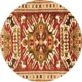 thumbnail image 1 of Ahgly Company Indoor Round Persian Orange Traditional Area Rugs, 6' Round, 1 of 1